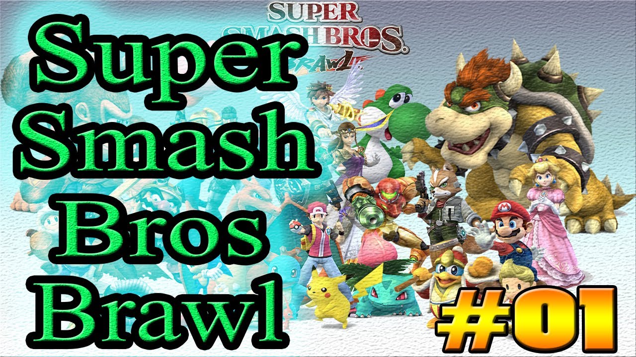 Let's Play : Super Smash Bros Brawl - Parte 1 - YouTube