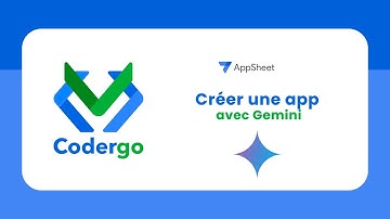 Créer une app avec Gemini pour AppSheet
