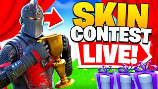 Fortnite Skin Contest und Custom Games LIVE auf Deutsch! ⭐ + Verlosungen und Live Turniere!