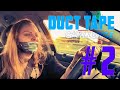 DUCT TAPE CHALLENGE 2 Driving Around With Her Mouth Taped Shut 