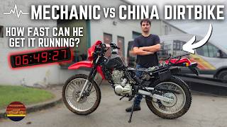 How Fast Can A Motorcycle Mechanic Get A Cheap Chinese Dirtbike To Run?