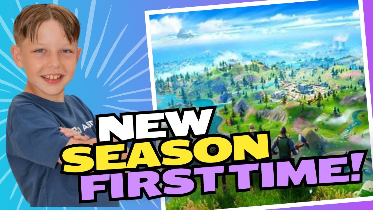 Playing the NEW Fortnite Season for the first time!