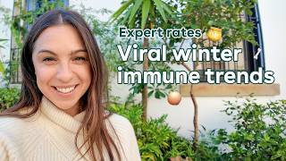 Expert Reacts: Naturopath Rates Viral Winter Immune Trends