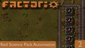 Red Science Pack Automation | Factorio 0.15 | Part 2