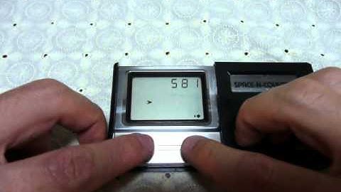 SPACE-N-COUNTER Vintage GCE LCD HANDHELD GAME