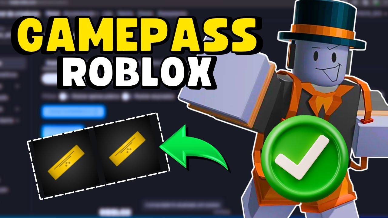 COMO CRIAR GAMEPASS no ROBLOX (PC e CELULAR) 🧠 ️ - YouTube
