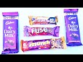 Dairy milk versus nestl munch  some lots of chocolates boom boom tv chocolates opening asmr