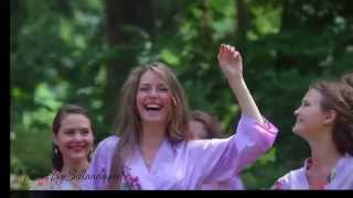 Lilac Getting Ready Robes for bridesmaids