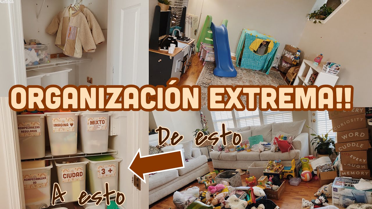 Organización extrema!!! Ideas de cómo organizar los juguetes para que se vea súper ordenado! Vlog ❤️
