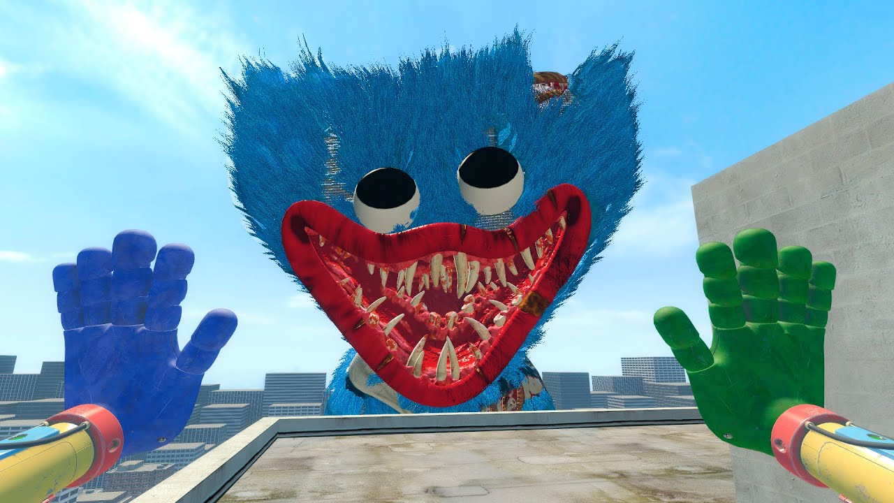 SCARY HUGGY WUGGY FROM POPPY PLAYTIME 3 KEEP IN THE CITY (Garry's Mod)