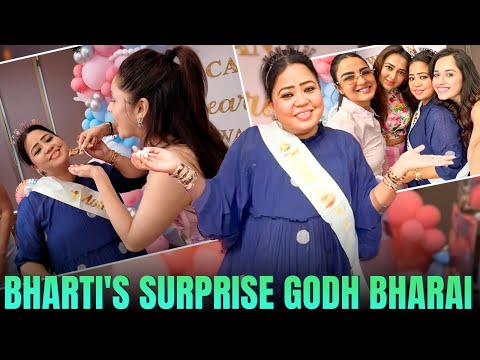 Bharti Singh Ki Surprise Godh Bharai With Her Laughter Chef Family! @ankita.lokhandejain