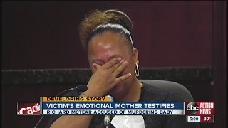 McTear Trial: Day 2 - Emotional testimony from mother of baby thrown from car