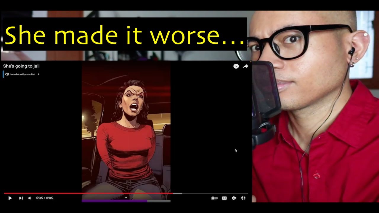 She's going to jail REACTION SEKSHI V YouTube