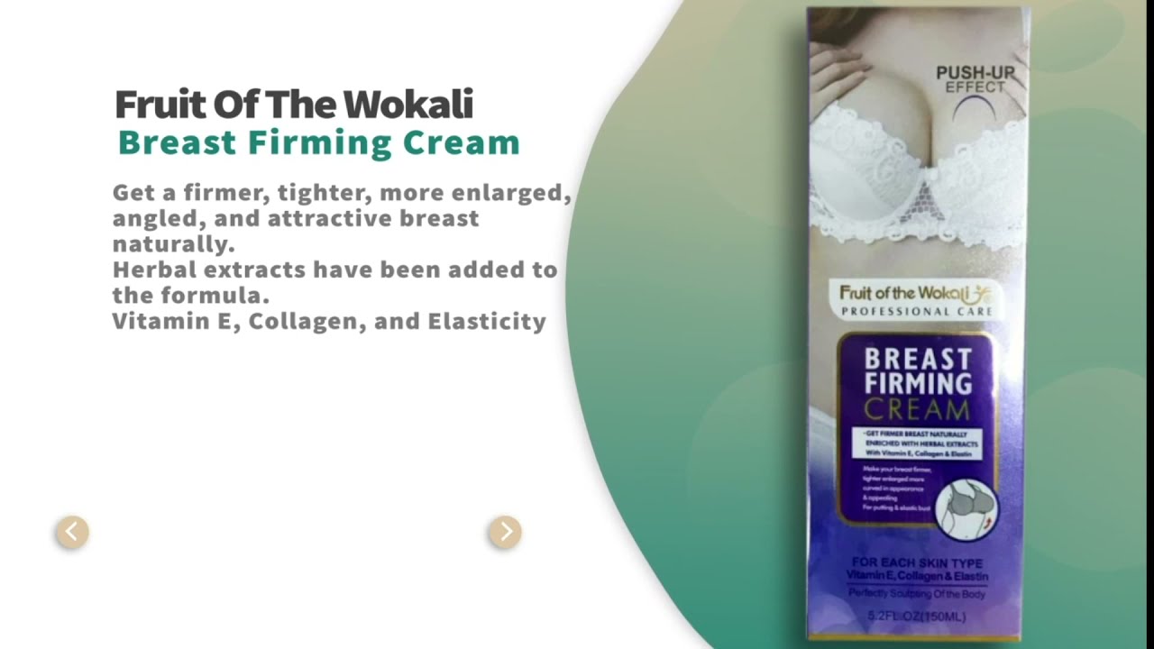 Breast Firming Cream + Antioxidants Strong Push Up Effect