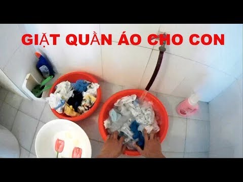 Video: Cách Bế Con Khi Giặt