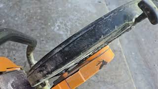 PARTNER K700 CONCRETE SAW ITS ALIVE!! EDDY SHIPEK 561-693-8636 