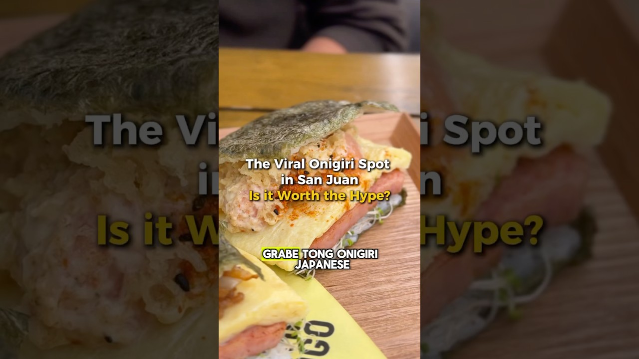 San Juan’s Best-Kept Japanese Food Secret – Tamagogo’s Viral Onigiri!