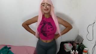 Mary Pink Com Camiseta Aberta