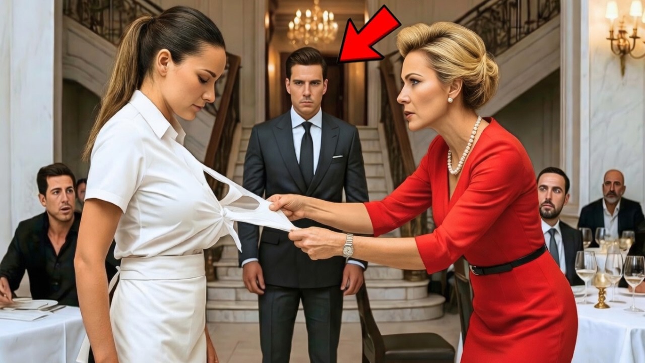 LA CAMERIERA VIENE MALTRATTATA DAVANTI A TUTTI… SENZA SAPERE CHE QUESTO AVREBBE CAMBIATO TUTTO