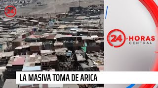 Informe 24 | Terrenos fiscales se venden hasta en Perú: la masiva toma de Arica | 24 Horas TVN Chile