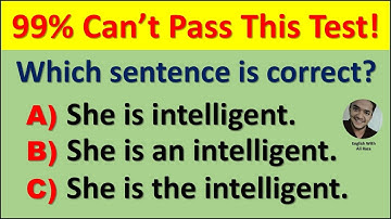 50+ Tricky American English Grammar Questions | 99% Can