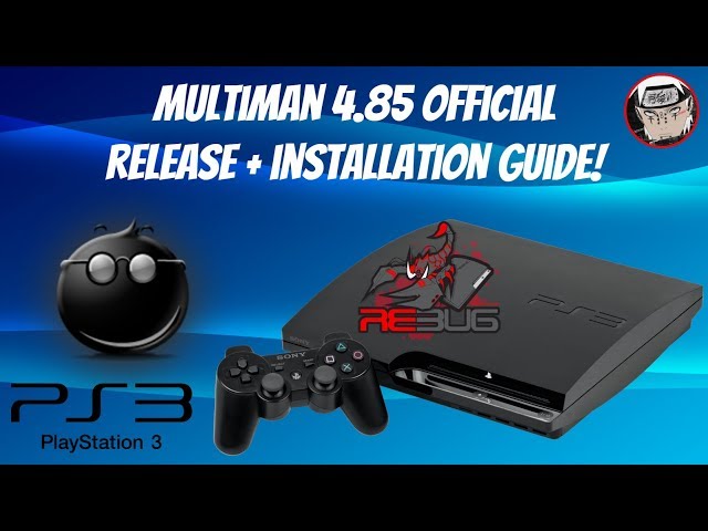 PS3 News: multiMAN 4.85 released coming with support for CFW 4.83 to 4.85 -  First update to this highly popular backup manager since the release of FW  4.82! 