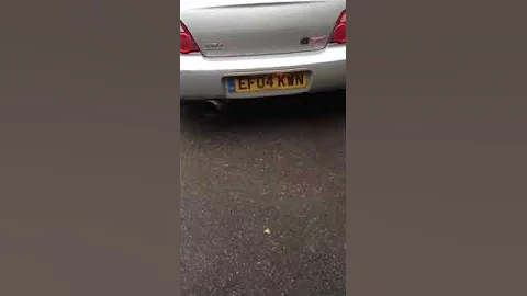 Impreza sti syvecs anti lag test