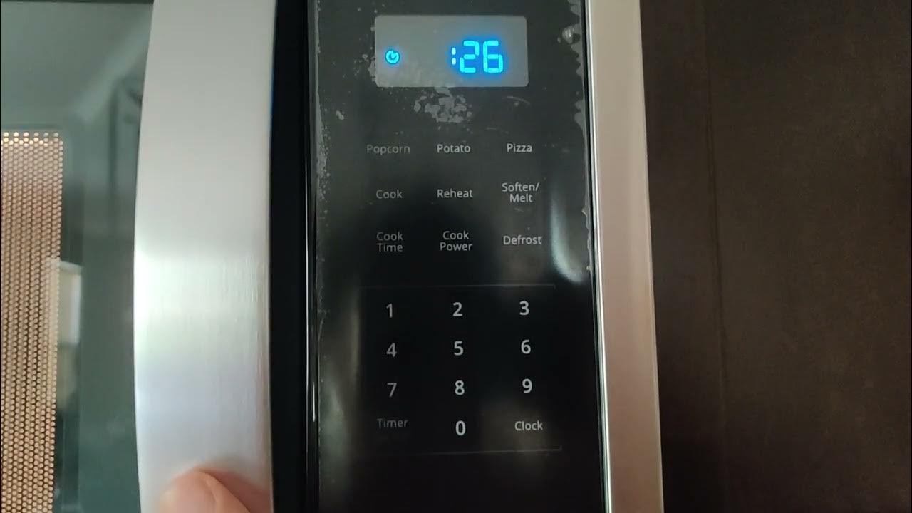 Pressing buttons & beeps on whirlpool microwave loud. No Vol Down