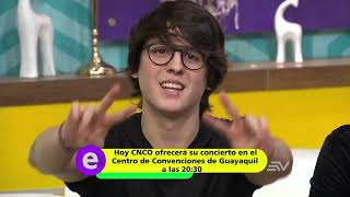 #Recordando Cuando CNCO estuvo en el programa &quot;En Contacto&quot; - 16 de Marzo 2017