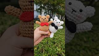 Let's Crochet Little Bear Amigurumi🐻💕| Sew Facial Expressions | Perfect Handmade Gift🎁