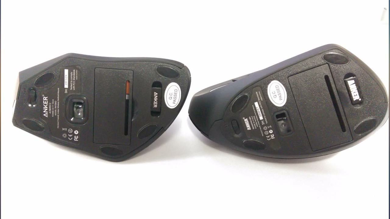 Anker 2.4G Wireless Vertical Ergonomic Optical Mouse, 800 // 1200 //1600 DPI, 5 review