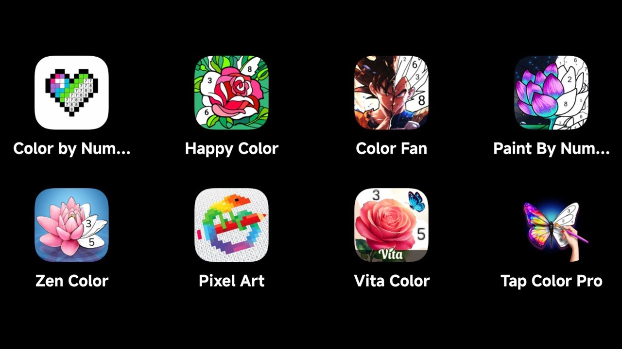 Color by Numbers Android: Color by Number,Happy Color,Color Fan,Paint by Number,Zen Color,Pixel Art