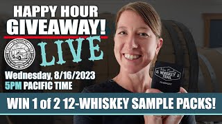 Happy Hour LIVE! Win a 12-Whiskey Sample Pack!