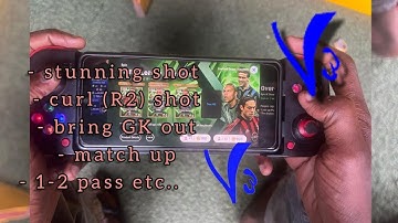 How to use shooting plus v3 to play efootball( a better explanation with subtitle)