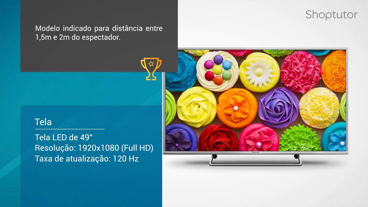Smart TV Panasonic TC-49CS630B LED Full HD de 49 Polegadas - YouTube