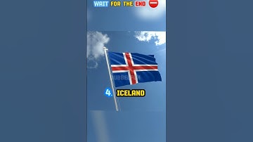 Top 5 Most Beautiful flags In The World 🌎/ national flags #shortsfeed #facts #youtubeshorts #flags
