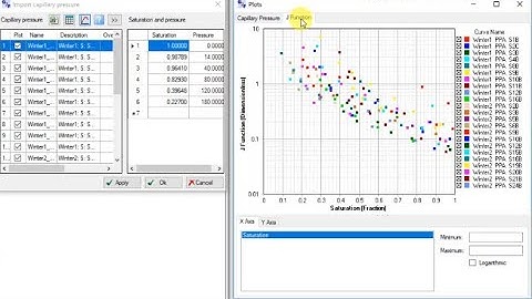 Importing Capillary Pressure