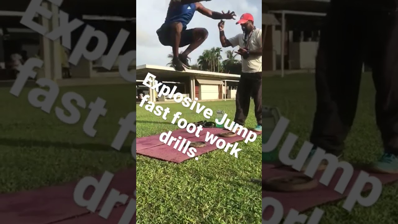 🚀Explosive Jump fast foot work drills 