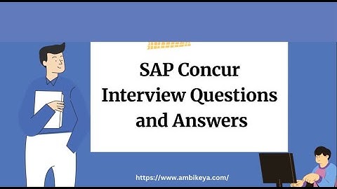 SAP Concur Interview Questions and Answers || Best SAP Training || Ambikeya