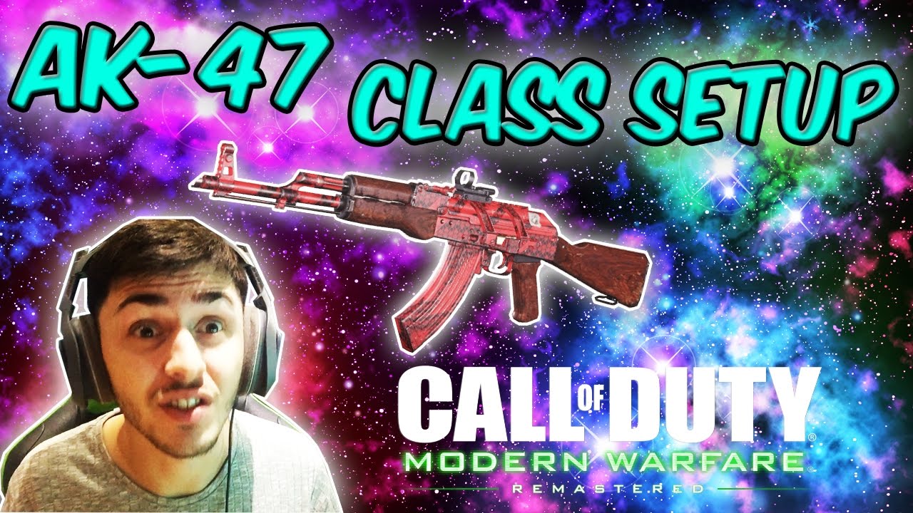AK-47 ''THE OP STOPPING POWER MACHINE'' COD REMASTERED CLASS SETUP ...