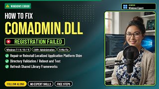 Fix comadmin.dll COM+ Error!