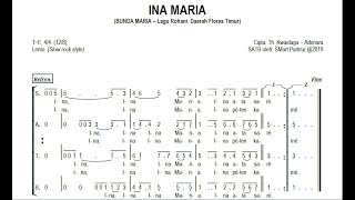 Lirik lagu ina maria senaren martin kurman