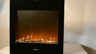Famous Electric Fire Ruby Fires Trivero 70 LED Wealth