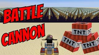 Aimable Battle Cannon: Build Guide - Both Minecraft Versions (Java and Bedrock)