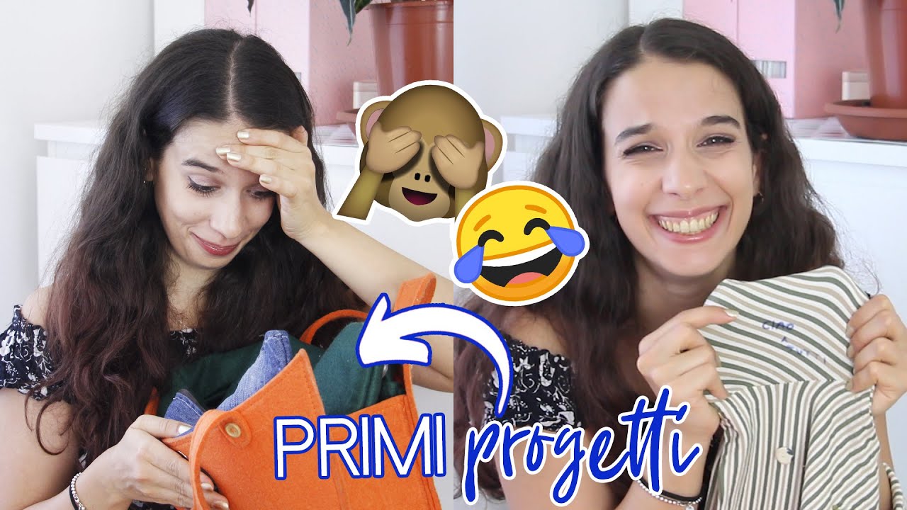 OMG! 🤯 I miei primi progetti di cucito (a mano!) 😂 | Un punto alla volta