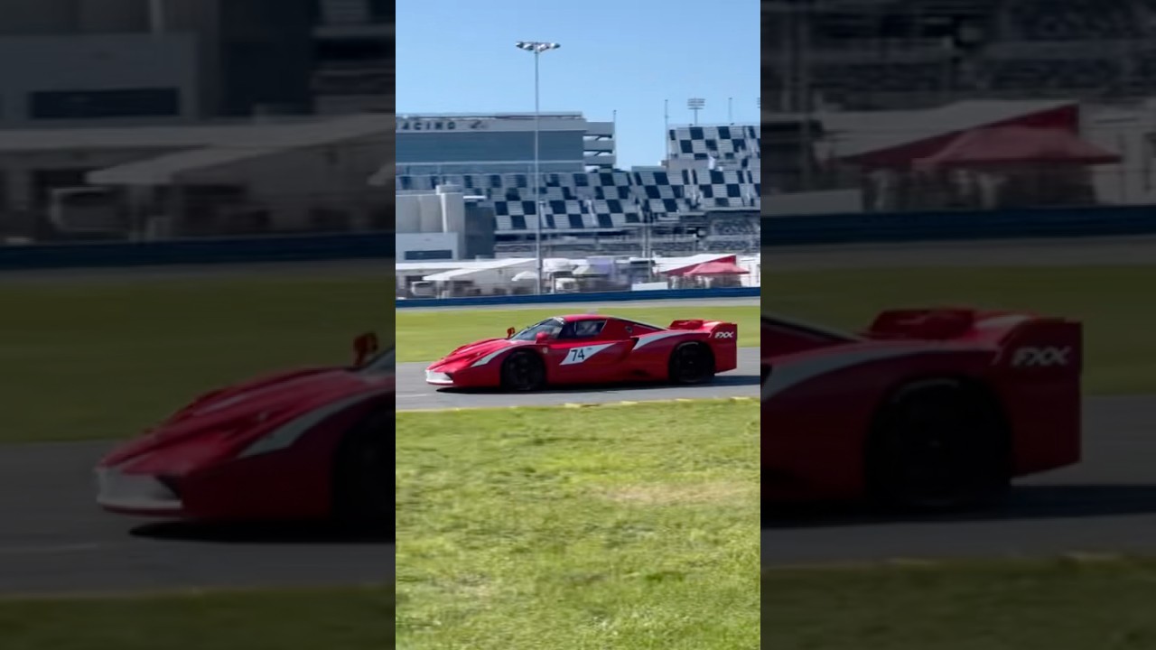 Ferrari FXX at Daytona International Speedway during Ferrari Racing Days!