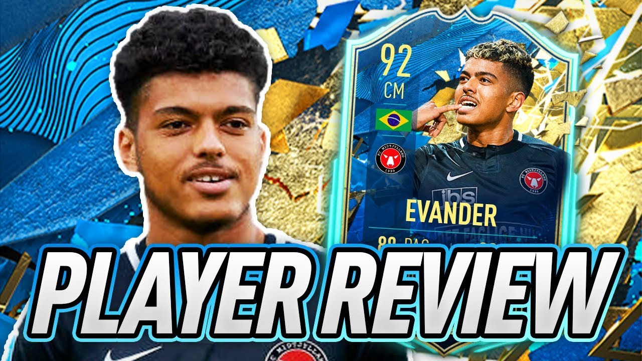 5⭐ SKILL MOVES UPGRADE! 🥳 92 TOTSSF EVANDER PLAYER REVIEW! - FIFA 20 Ultimate Team