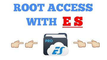 Root access without rooting using es file explorer pro