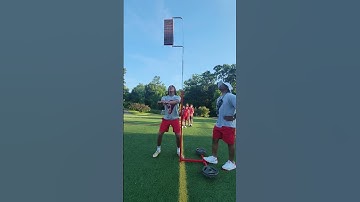 Vertical jump test#athleticperformance #football #basketball #short