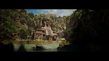 Temple Bay - Blender/Unreal engine 5 animation